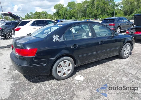 2009 Hyundai Sonata Gls z USA, uszkodzony, nr VIN 5NPET46C59H499349